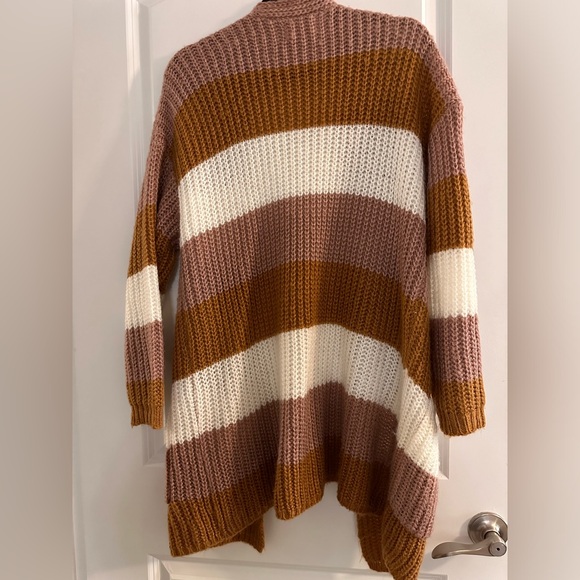 Dreamers long cardigan colorful. - Picture 5 of 6